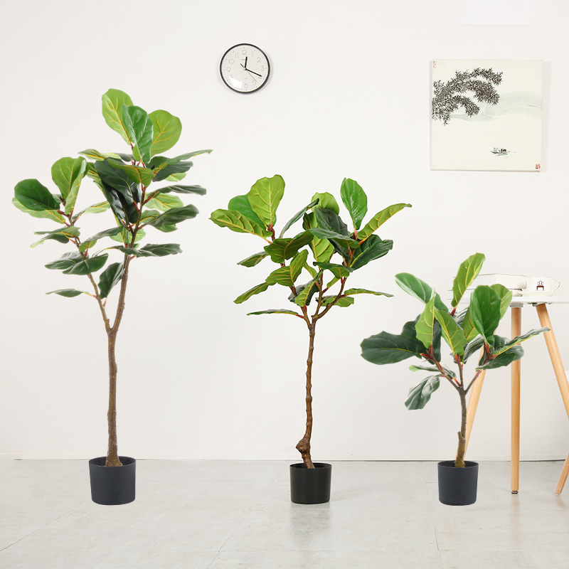 Levendige planten groen blad kunstmatige boom kunstmatige planten voor binnen- en buitenhuis deco