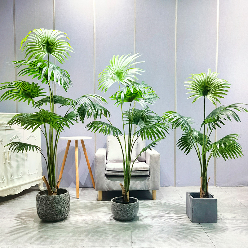 Ontdek de allure van kunstmatige elegantie met onze gesimuleerde plastic palmen!